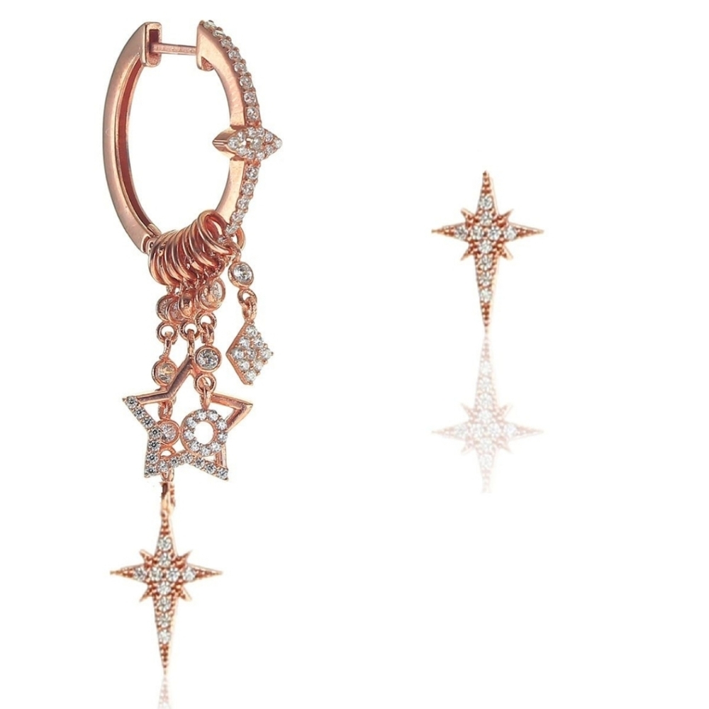 Silver earring - Picture 1 of 1